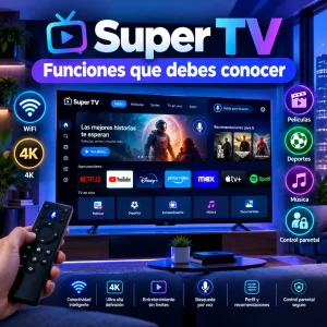 Principales funciones de Super TV que debes conocer