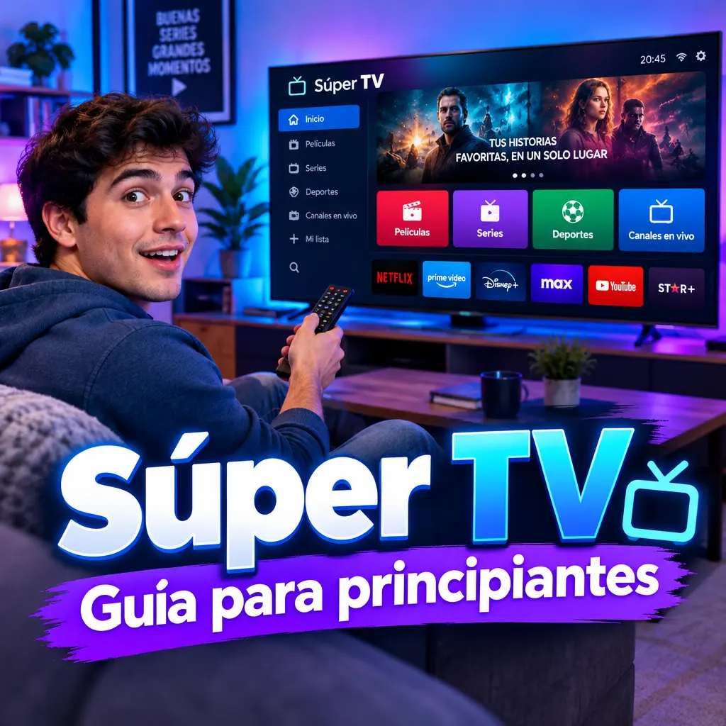 Guía completa para principiantes sobre Súper TV